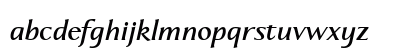 Aperto Bold Italic Lowercase Preview