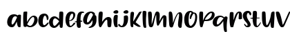 Hello Crafter - Personal Use Regular Lowercase Preview