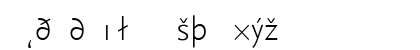 Scala Sans Light Lowercase Preview