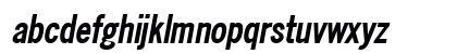 NewsCondensed Bold Oblique Lowercase Preview