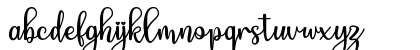 Enlova Regular Lowercase Preview