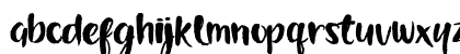Gorgeously World  DEMO Regular Lowercase Preview