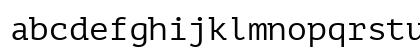 PT Mono Regular Lowercase Preview