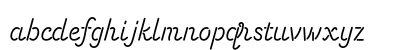 Energetic Script Limited Regular Lowercase Preview