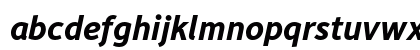 Depot Bold Italic Lowercase Preview