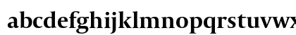Capitolium BoldRoman Lowercase Preview