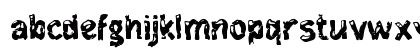 f Frontiera Regular Lowercase Preview