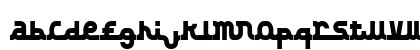 Zansin Regular Lowercase Preview