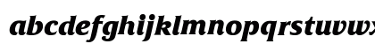 Friz Quadrata Bold Italic Lowercase Preview