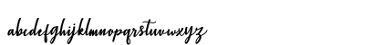 Christopher Script Regular Lowercase Preview