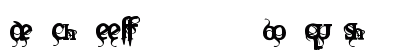 Marquis De Sade Alternates Regular Lowercase Preview