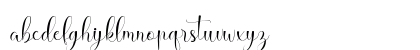Hello Daisy Regular Lowercase Preview