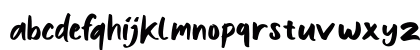 Grand Rainbow Demo Regular Lowercase Preview