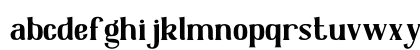 Zeviero Regular Lowercase Preview