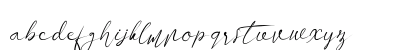 Vontana Regular Lowercase Preview