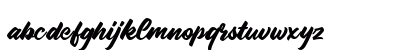 Radens Regular Lowercase Preview
