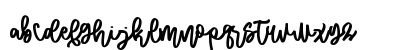Malihah Script Regular Lowercase Preview