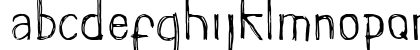 Groundhog Demo Regular Lowercase Preview