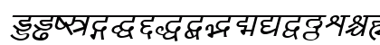 Yogeshweb Italic Lowercase Preview