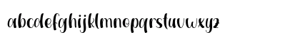 Seshila Regular Lowercase Preview