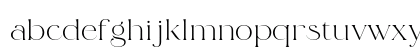 Sephir Regular Lowercase Preview