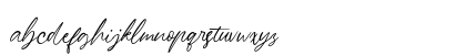 Barnett Regular Lowercase Preview