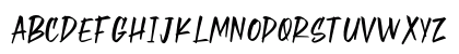 Slamed Regular Lowercase Preview