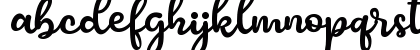 Yonkie Regular Lowercase Preview