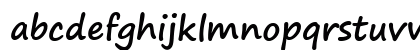 Segoe Print Bold Lowercase Preview
