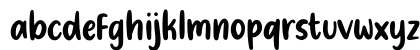 Honey Jelly Regular Lowercase Preview