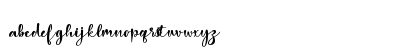 Merry Christmas Baby Regular Lowercase Preview