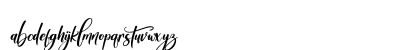 Snowtimes Italic Lowercase Preview