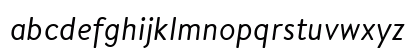 Brandon Text Regular Italic Preview