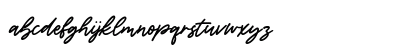 Georado Regular Lowercase Preview