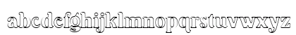 Radion Outline Regular Lowercase Preview