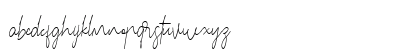 Carmelia Regular Lowercase Preview