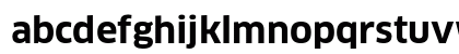 ClanPro Bold Lowercase Preview