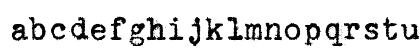 zai Remington Deluxe Typewriter Regular Lowercase Preview