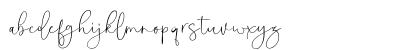 Antasilla Font Regular Lowercase Preview