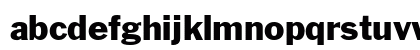 Franklin Gothic No. 2 Roman Lowercase Preview