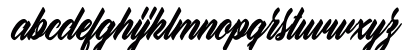 Love Strong personal Use Regular Lowercase Preview
