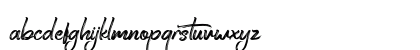 Perfect Bomber FreePersonalUse Script Lowercase Preview