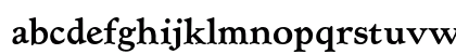 Hadriano AT Bold Regular Lowercase Preview