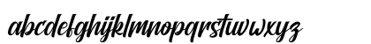 Brightons Regular Lowercase Preview