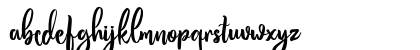 Bitten Amore Personal Use Script Lowercase Preview
