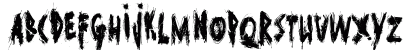 Ghost Reverie Condensed Regular Lowercase Preview