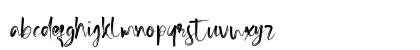 Quotes Brush Regular Lowercase Preview