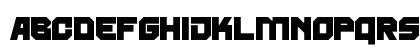 AXOPE Regular Lowercase Preview