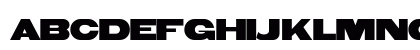 BrazosWBW UltraBold Lowercase Preview