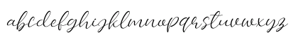 Bellany Regular Lowercase Preview